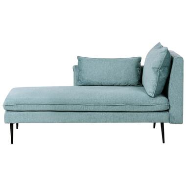 YERRES - Chaise longue - Lichtblauw - Rechtszijdig - Polyester product