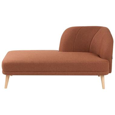 TANLAY - Chaise longue - Goudbruin - Polyester product