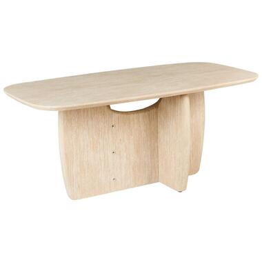 TRAVERS - Eettafel - Lichtbruin - 180 x 90 cm - MDF product