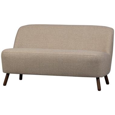 WOOOD Roan 1,5-Zits Bankje - Polyester - Zand - 72x134x79 product