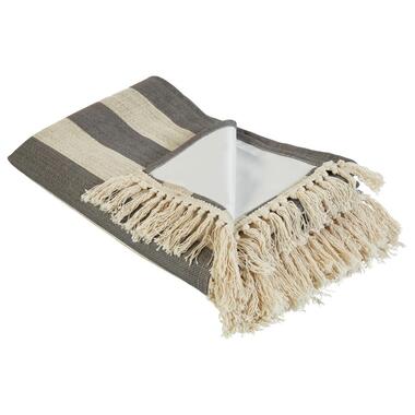 MOUZA - Picknickkleed - Beige/Grijs - 200 x 200 cm - Polyester product