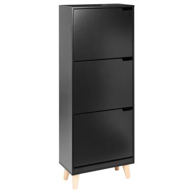NEIKA - Schoenenkast - Zwart - MDF product