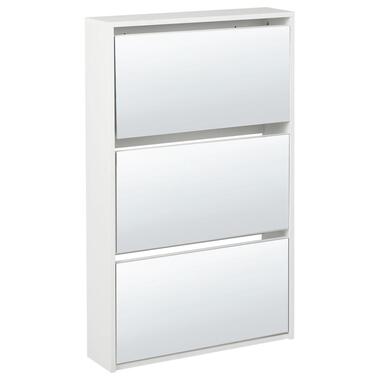 MIDFIELD - Schoenenkast 3 vakken - Wit - MDF product