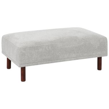 HOLT - Ottomaan - Lichtgrijs - Polyester product