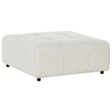 INNVIK - Ottomaan - Lichtbeige - Polyester product