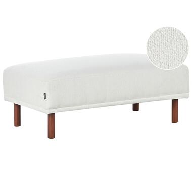 HOLT - Ottomaan - Wit - Bouclé product