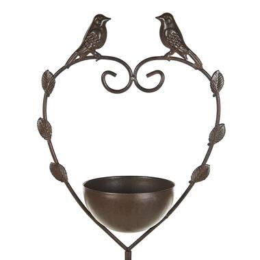 SPARROW - Vogelbadje - Bruin - IJzer product