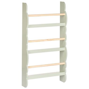 RIGOLET - Wandboekenplank - Lichtgroen - MDF product