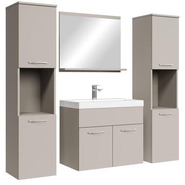 Badplaats Badkamermeubel Set Montreal XL 60 x 35 cm - Beige - Badmeubel met product