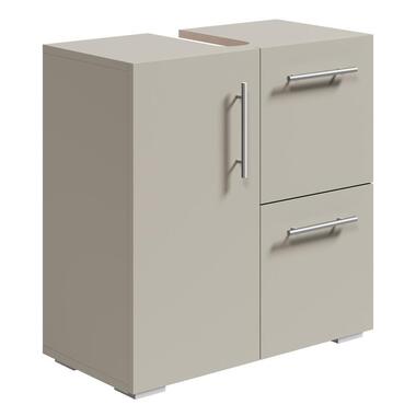 Badplaats Wastafel Onderkast Mars 60 x 30 x 60 cm - Beige - Badkamerkast – product