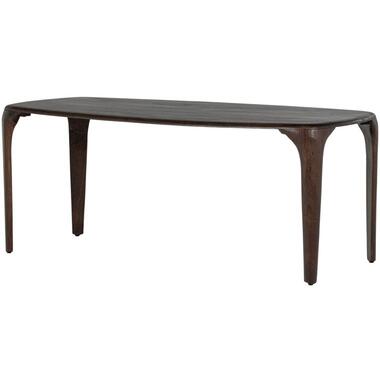 WOOOD Fiore Eettafel - Mango Hout - Walnoot - 76x190x95 product