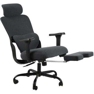 CLP Bureaustoel Leesburg zwart Frame - Kunststof - zwart/zwart product