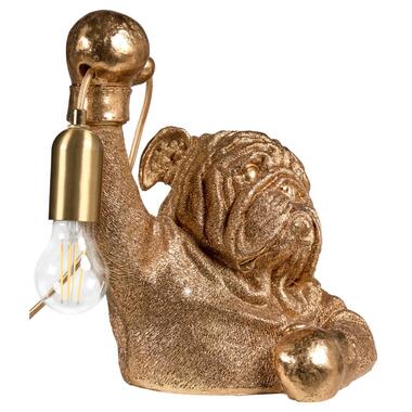 MIKE - Tafellamp - Goud - Polyresin product