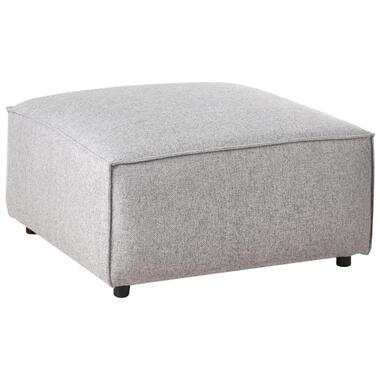 BRANDE - Ottomaan - Grijs - Polyester product