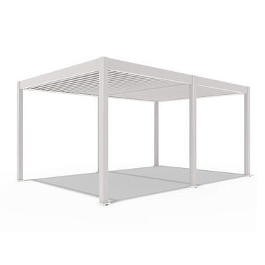 Orion Deluxe overkapping elektrisch met LED 360 x 530 cm lichtgrijs product