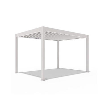Orion Deluxe overkapping elektrisch met LED 300 x 400 cm lichtgrijs product