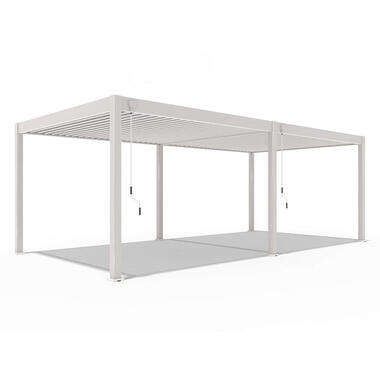 Orion Deluxe terrasoverkapping 360 x 720 cm lichtgrijs product