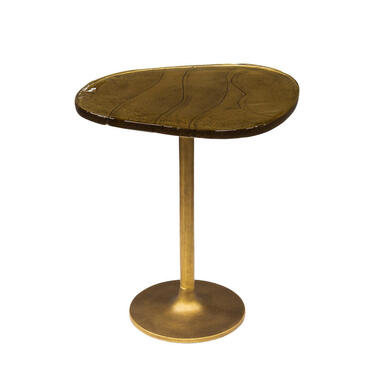 Fraaai - Benny bijzettafel M - goud antiek finish product