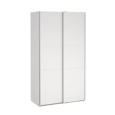 Hioshop Como schuifdeurkast 2 deuren 120x220cm wit product