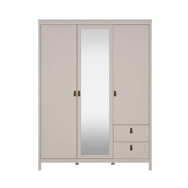 Hioshop Madrid kledingkast 3 deuren 150x200cm cashmere product