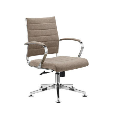 Vergaderstoel Cádiz Taupe - Stof product