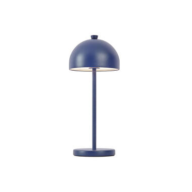 Qazqa tafellampen squirrel blauw geïntegreerde led