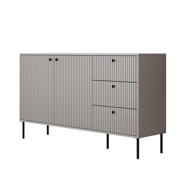 Meubella - Dressoir Ilux - Grijs - 156 cm product