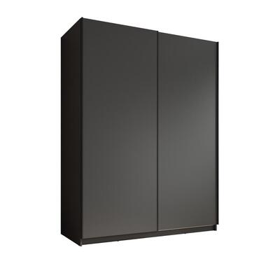 Meubella - Kledingkast Ganaro - Grijs - 150 cm