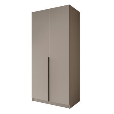 Meubella - Kledingkast Bruno - Beige - 100 cm product