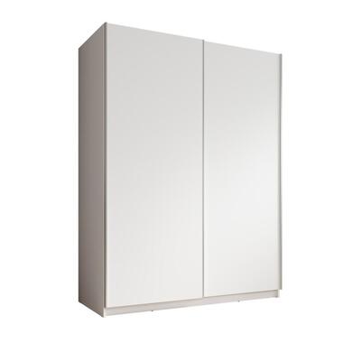 Meubella - Kledingkast Ganaro - Wit - 150 cm product