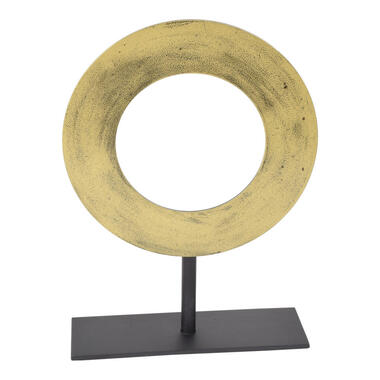 LOFT42 Joris Ornament op voet - Messing Metaal Ø25cm product