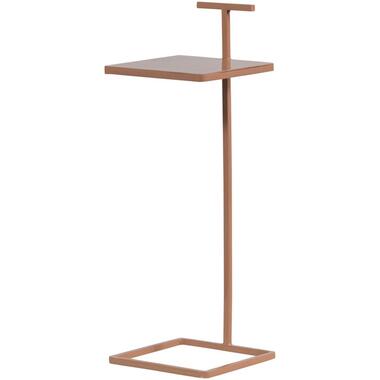 WOOOD Toste Bijzettafel - Metaal - Oud Roze - 64x22x22 product