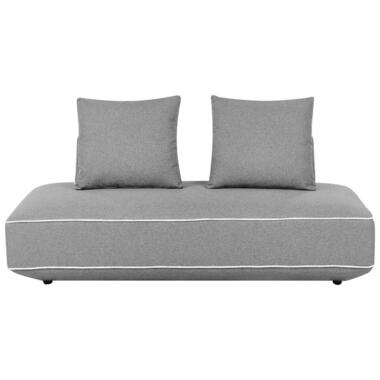 SEILLANS - Chaise longue - Donkergrijs - Polyester product