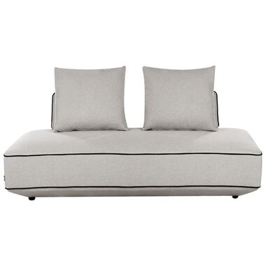SEILLANS - Chaise longue - Lichtgrijs - Polyester product