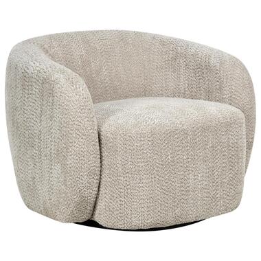 TORE - Draaifauteuil - Beige - Polyester product