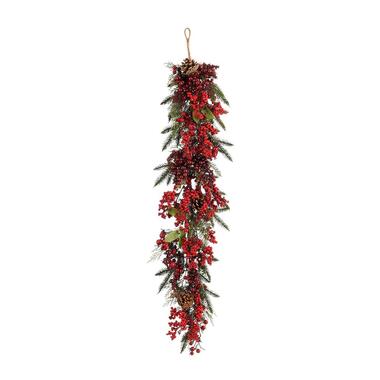 Mica Decorations Randell druppel rood - l110xb18xh10cm