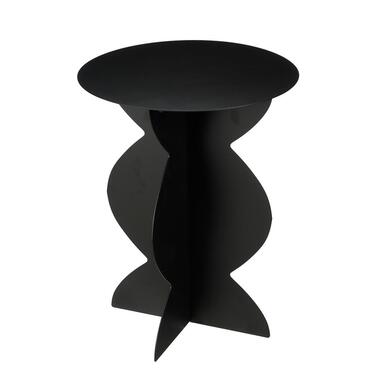 Mica Decorations Rafi Bijzettafel - H50 x Ø40 cm - IJzer - Zwart product