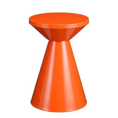 Mica Decorations Jim Bijzettafel - H45 x Ø31 cm - IJzer - Oranje product