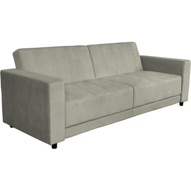 Allie II - Slaapbank 3-zits in taupe fluweel product