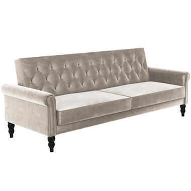 Tyne - 3-zits slaapbank in taupe fluwell product