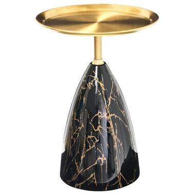 STORM - Bijzettafel - Zwart/Goud - Metaal product