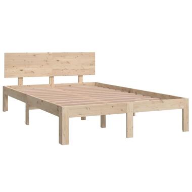 vidaXL - Bedframe - Bruin - Hout - 120 x 190 cm product