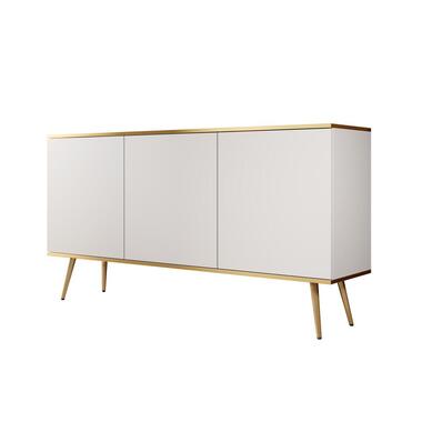 Meubella - Dressoir Orleans - Wit - 160 cm product