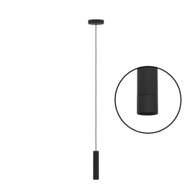 EGLO Almudaina Hanglamp - LED - Ø 4 cm - Zwart - Staal product