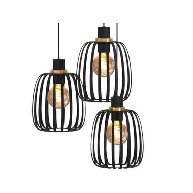 EGLO Pocicas Hanglamp - E27 - Ø 35 cm - Zwart/Goud product