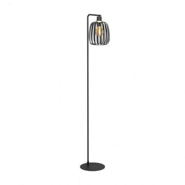 EGLO Pocicas Vloerlamp - E27 - 151 cm - Zwart/Goud product