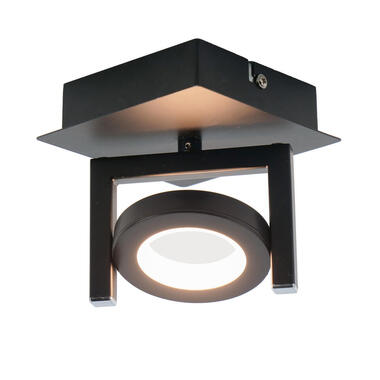 EGLO Trastanello Opbouwspot - LED - 1 lichts - Zwart product