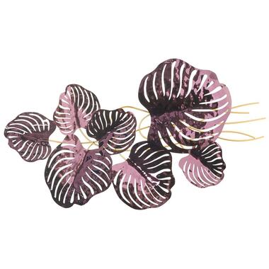 HOLMIUM - Wanddecoratie - Paars - IJzer product