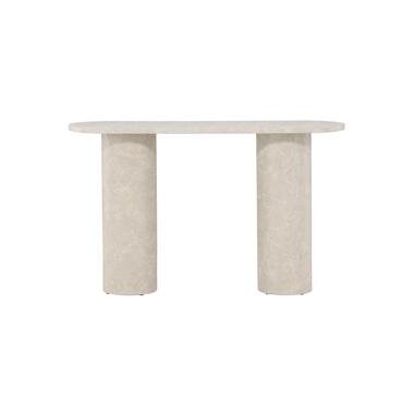Svea - Morel ovale sidetable - 130 cm - marmerlook product