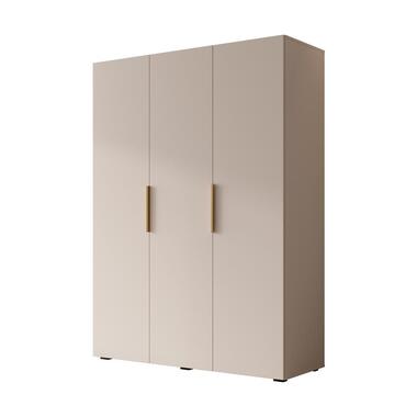 Meubella - Kledingkast Marquesa - Beige - 150 cm product